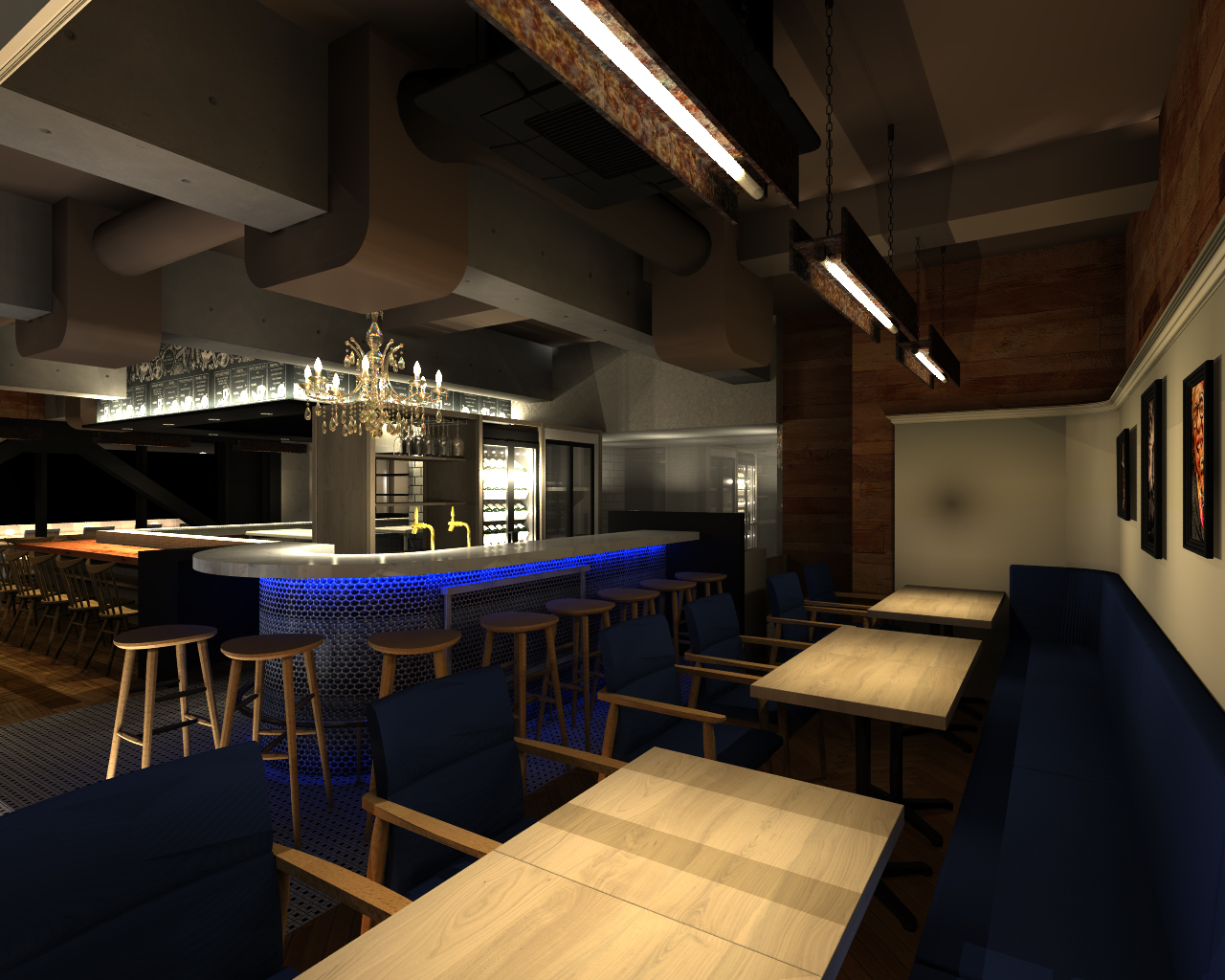 既存店からの変更 東京都のダイニング・バーのデザイン施工事例 | 店舗設計施工.com
