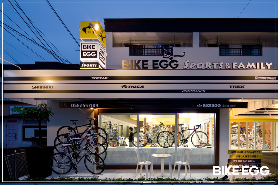 BIKE EGG（バイクエッグ） 愛知県の趣味・文化のデザイン施工事例