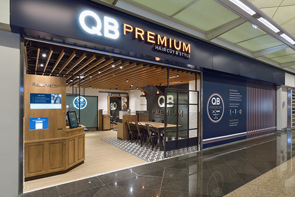 QB PREMIUM 香港国際空港 海外の美容院・美容室・理容室のデザイン施工事例 | 店舗設計施工.com