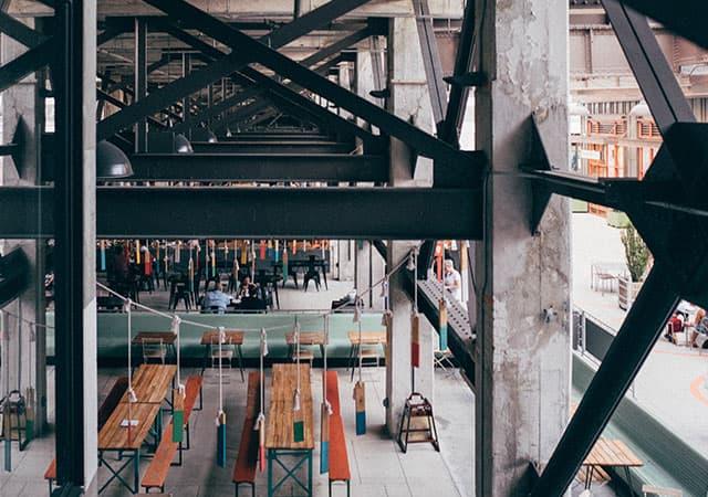 コンクリート打ちっぱなしの内装イメージ