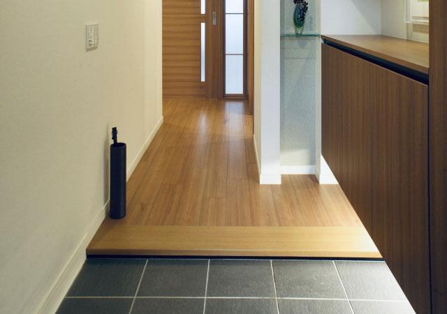 上がり框のデザイン