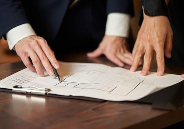 店舗の内装設計イメージ