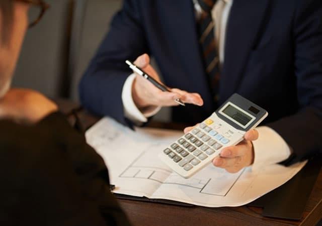 相見積もりを取るイメージ