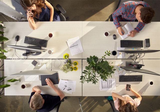 対向式レイアウト