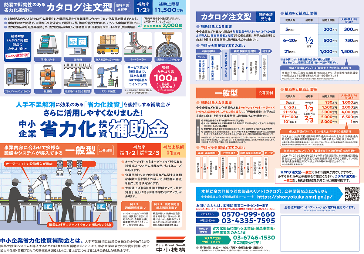 2026年度（令和8年度）中小企業省力化投資補助金の概要