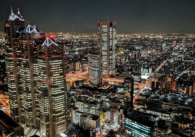 新宿の夜景